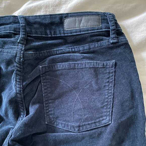 Calvin Klein Ultimate Skinny Pants – Corduroy Blue - Picture 4 of 4
